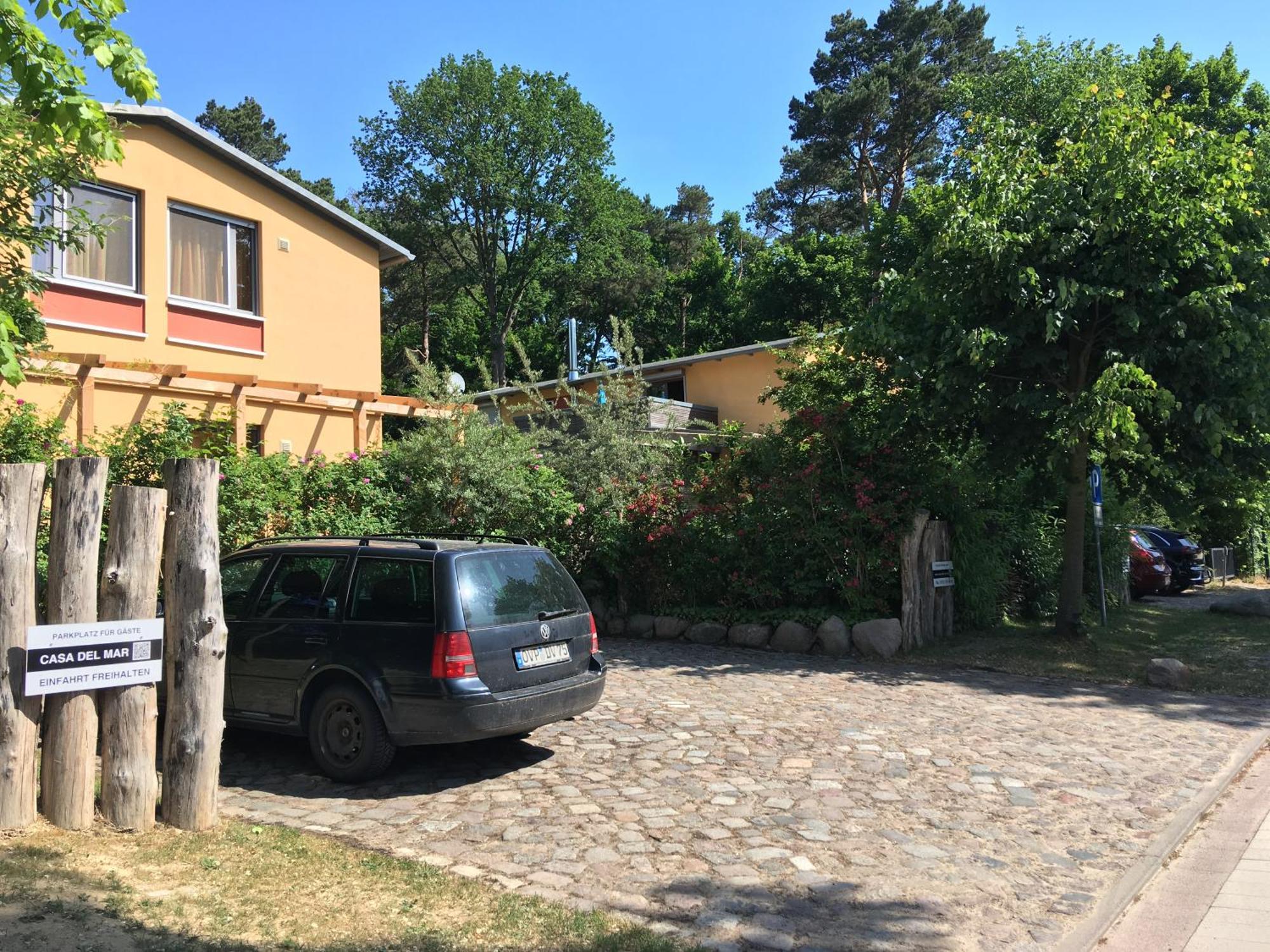Fewo Am Strand In Koserow - Casa Del Mar - 42M Bis Zum Strand Экстерьер фото